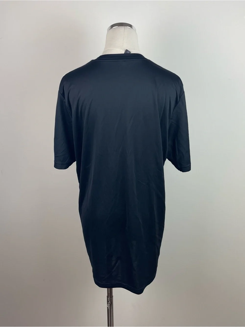 Adidas Black White Aero Ready Short Sleeve Shirt Men Large Lightweight